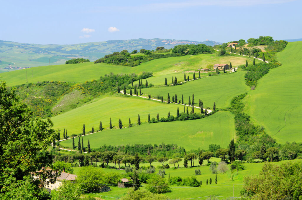 Toskana - typische Landschaft
